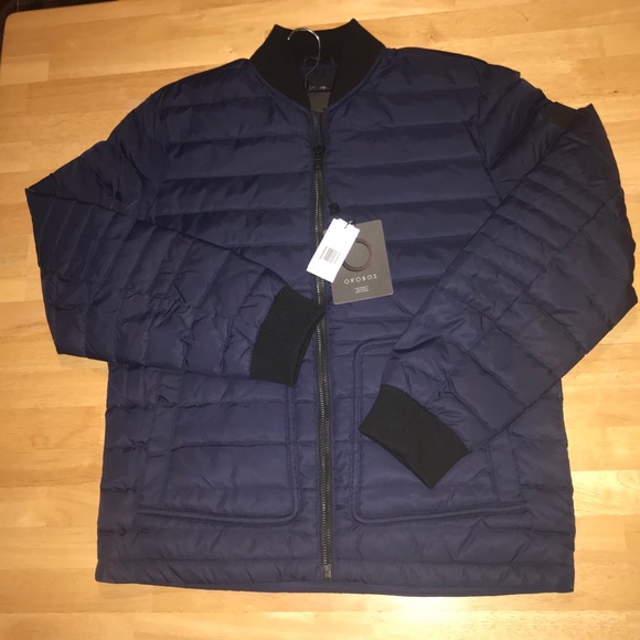 Men’s Orobos Basic Down Bomber Size Medium - Picture 3 of 7